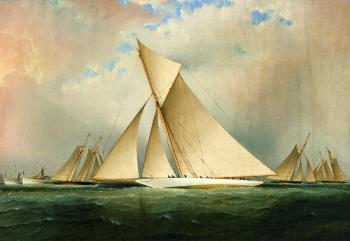 詹姆斯 E 巴特斯沃思 America's Cup Yacht VIGILANT 詹姆斯 E 巴特斯沃思 America's Cup Yacht VIGILANT